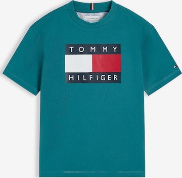 TOMMY HILFIGER Shirt 'Heritage' in Green: front