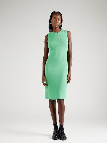 VERO MODA - Vestido de malha 'NEWLEXSUN' em verde: frente