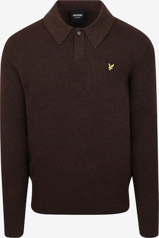 Lyle & Scott Pullover in Braun: Vorderseite