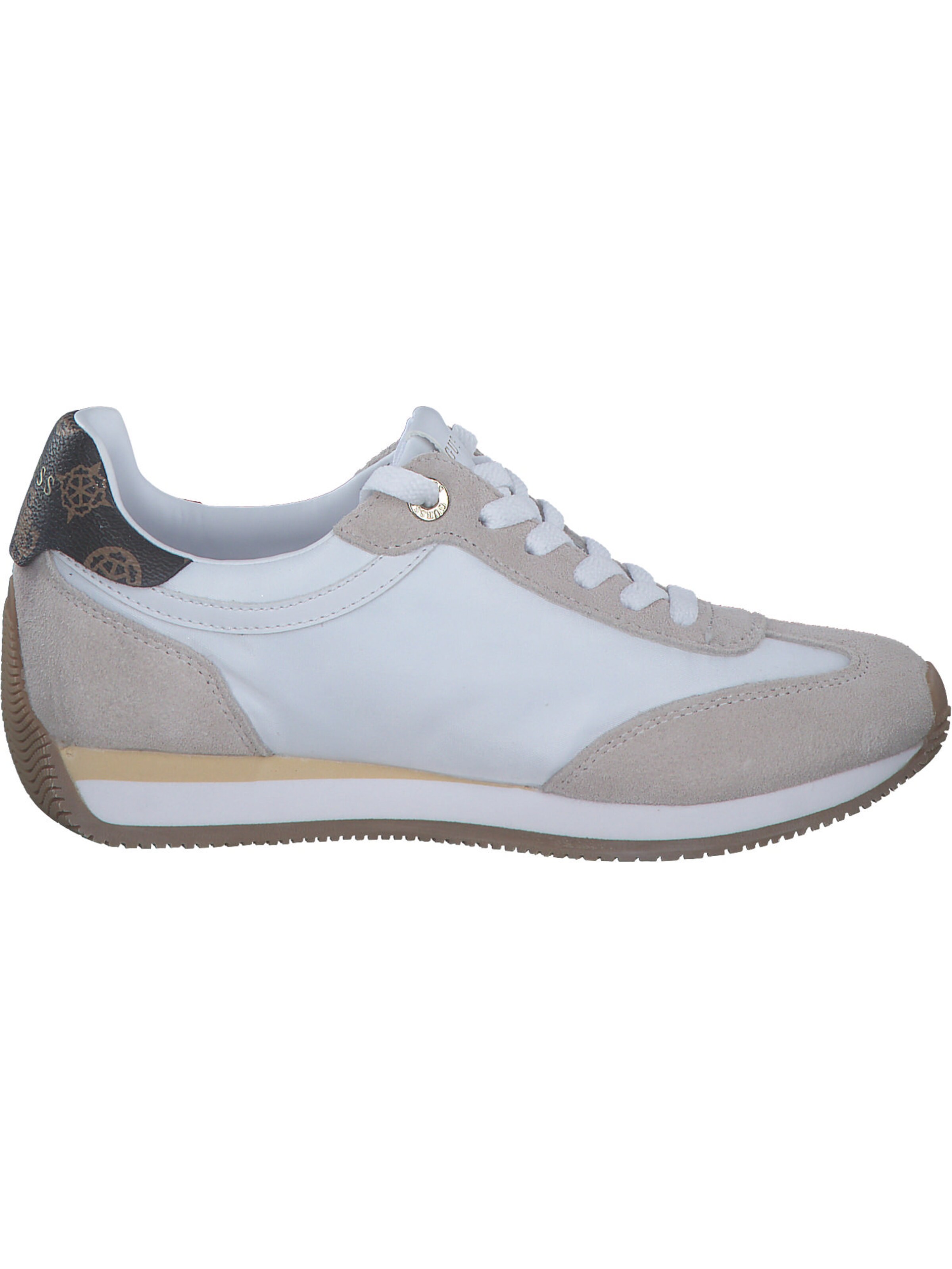 Baskets basses 'Skroll' GUESS en blanc