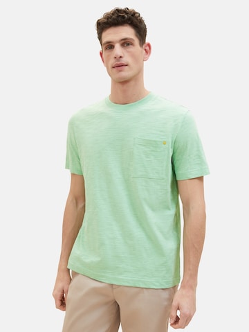 TOM TAILOR Shirt in Groen: voorkant