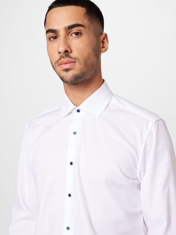 ETERNA - Slim Fit Camisa clássica em branco