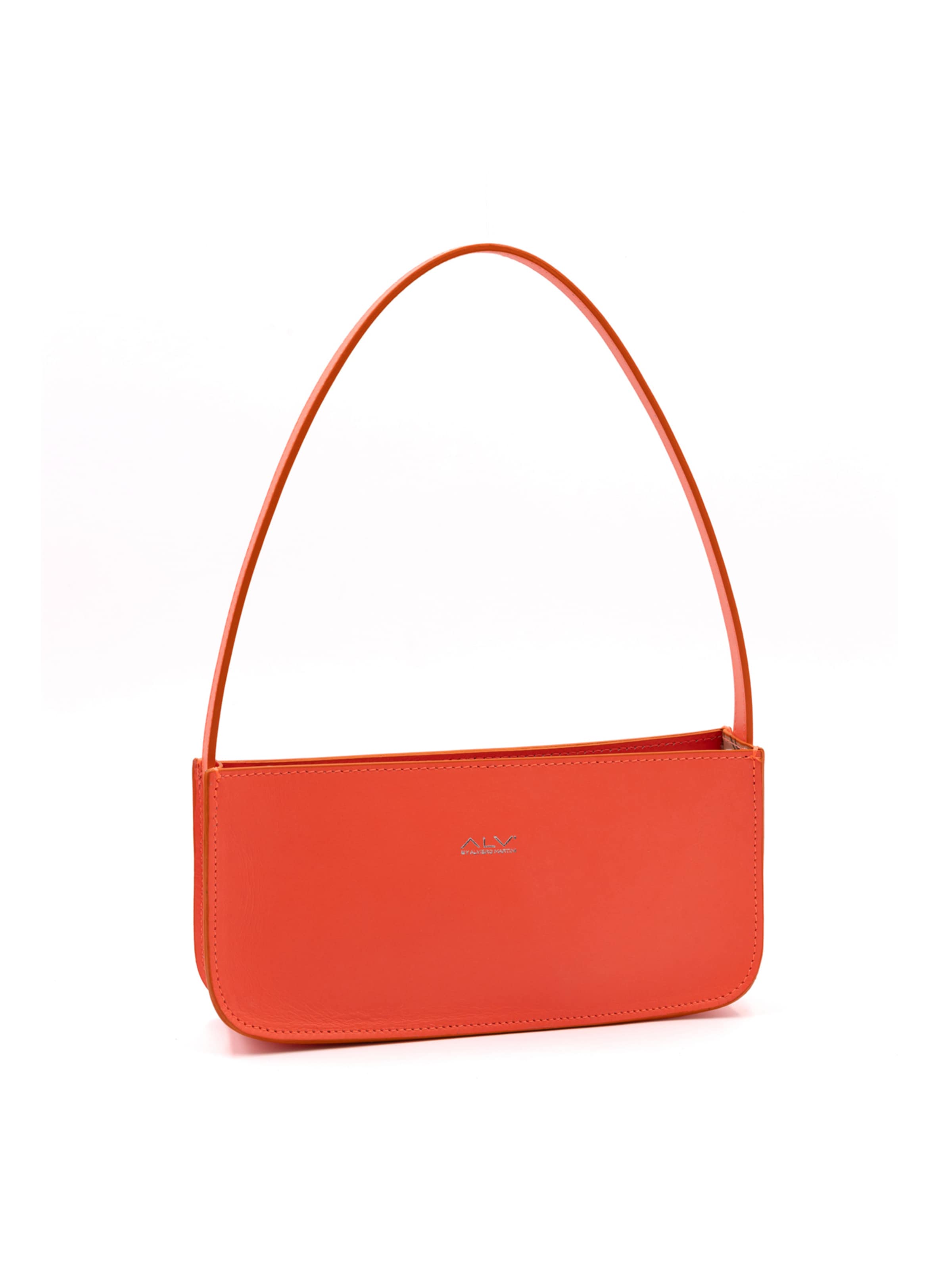 Alviero Martini Schultertasche in Orange: Vorderseite