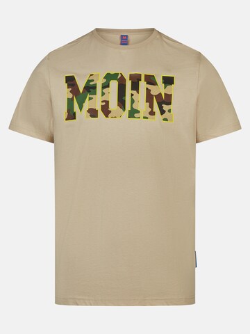 salzhaut Shirt 'Diek - Moin' in Grey: front