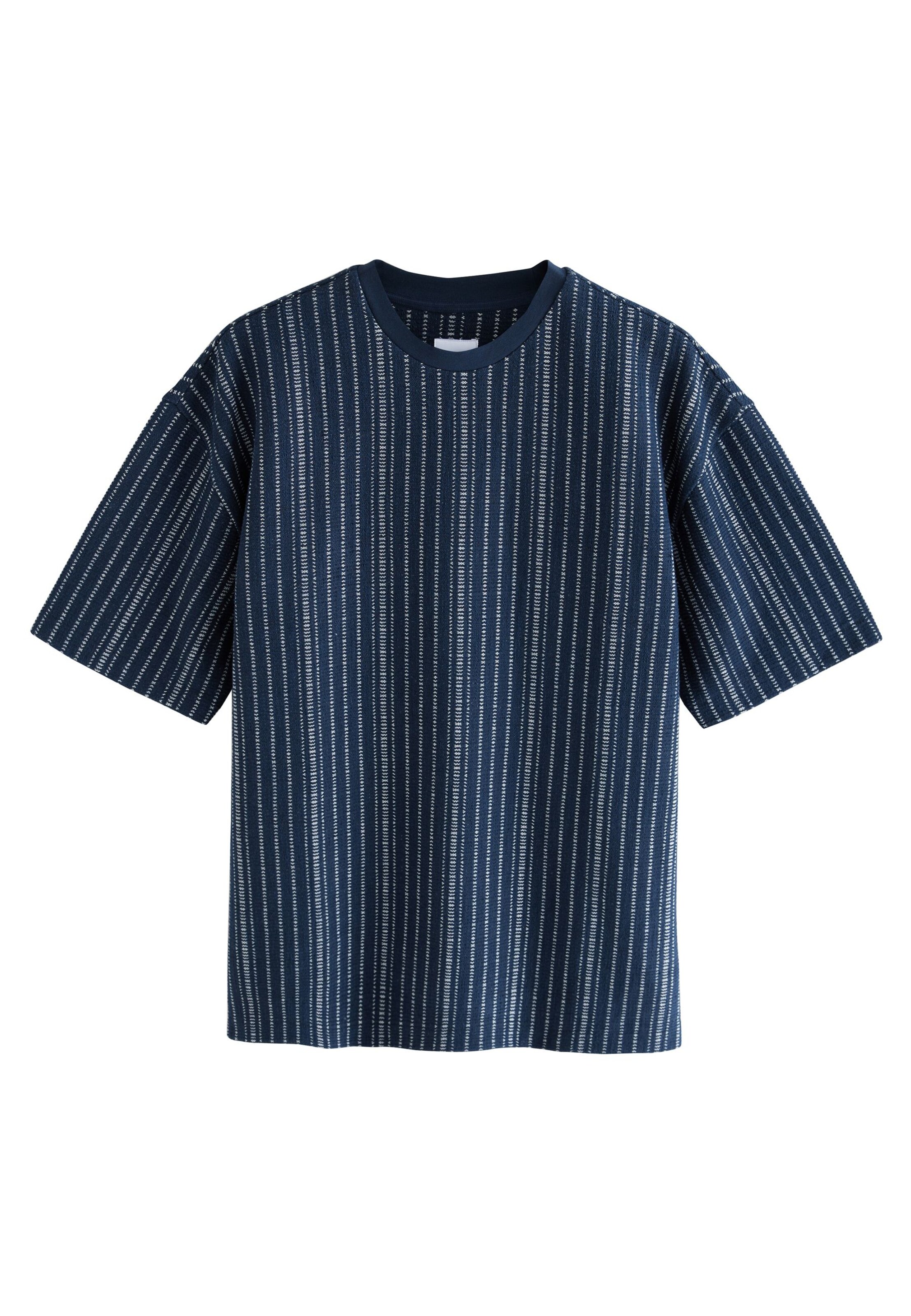 Next Shirt in Blau: Vorderseite