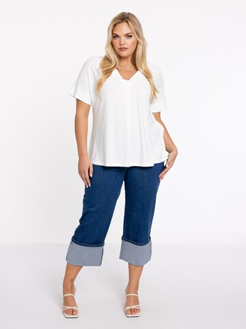 Yoek Loosefit Jeans in Blau