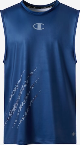 Champion Authentic Athletic Apparel Toiminnallinen paita värissä sininen: etupuoli