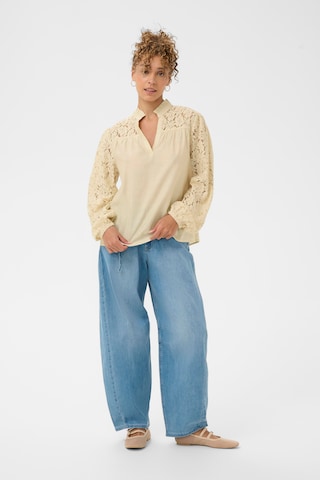 Cream Blouse 'Liselin' in Beige