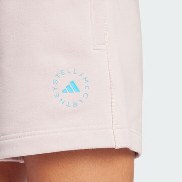 ADIDAS BY STELLA MCCARTNEY Loose fit Sports trousers 'TrueCasuals Terry' in Pink
