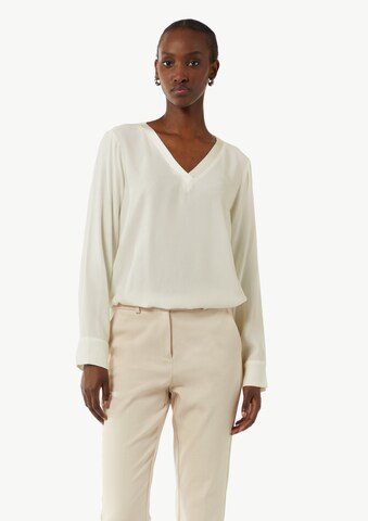 COMMA Bluse in Weiß: Vorderseite