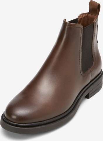 Marc O'Polo Chelsea boots in Bruin: voorkant