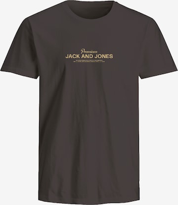 Jack & Jones Plus Тениска 'JPRBLAFERRIS' в черно: отпред