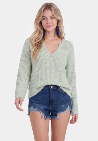 IZIA - Jersey en azul: frente
