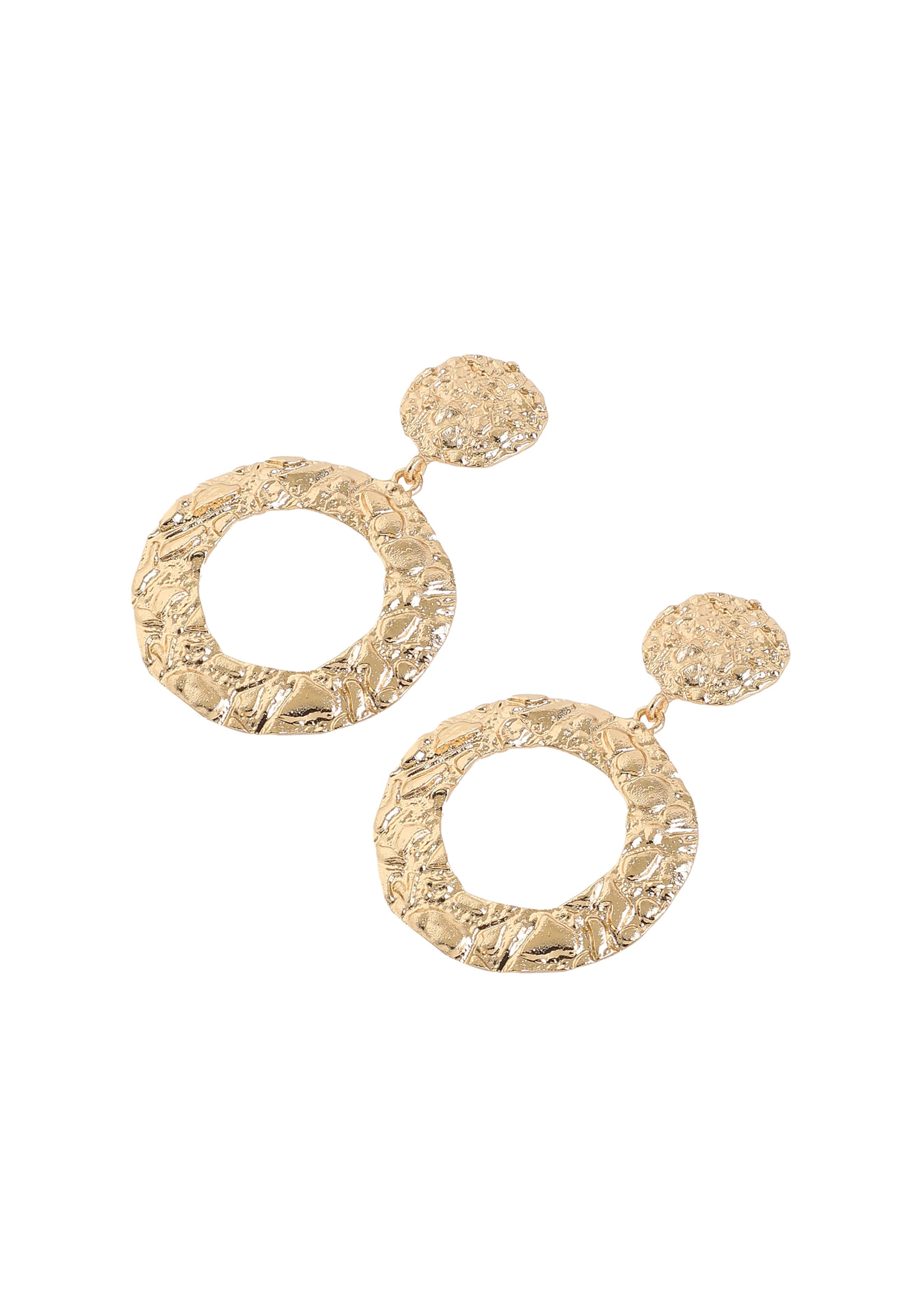 SOHI Серьги 'Emelia' в Золотой: спереди