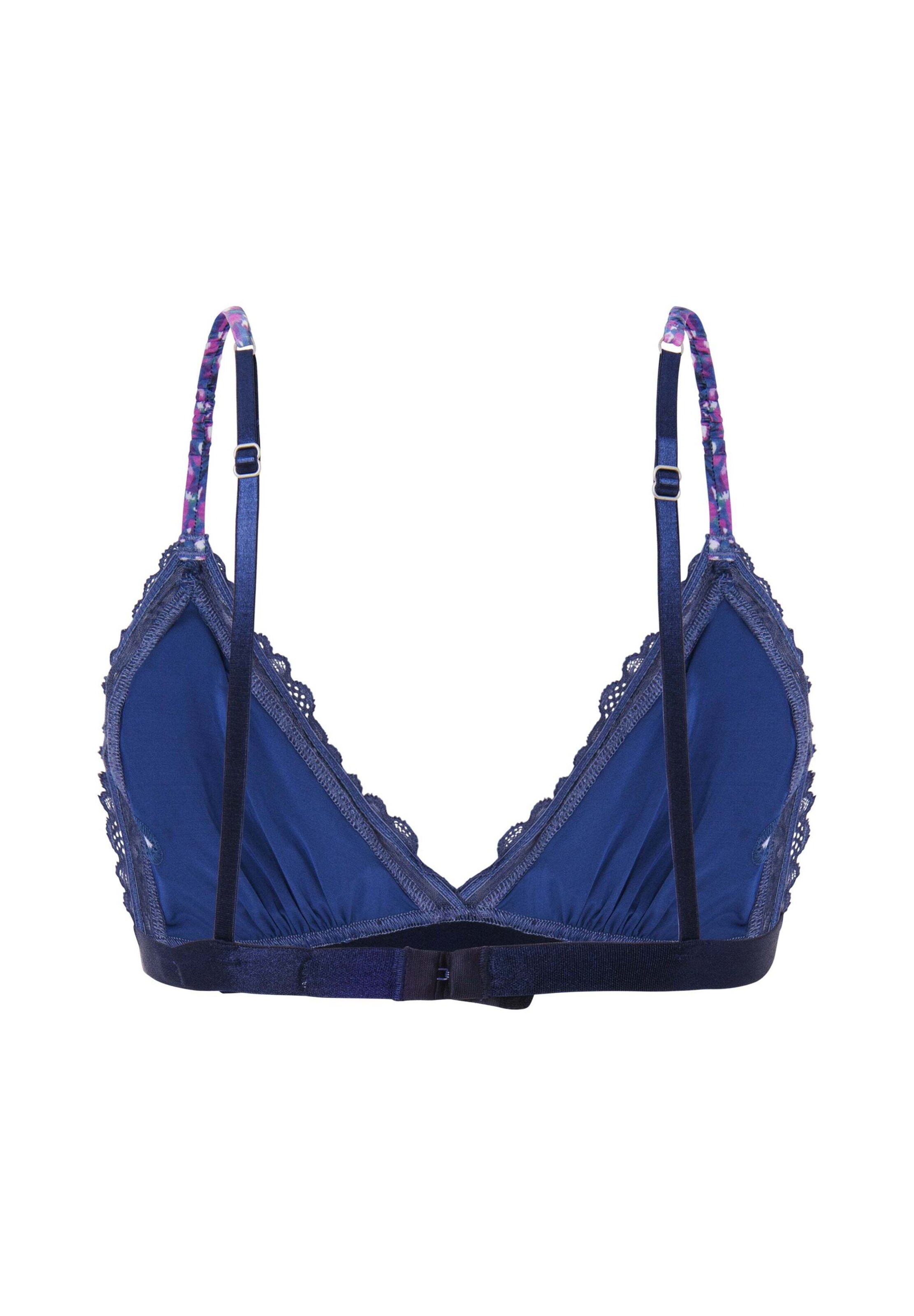 Pepe Jeans Triangle Bra in Blue