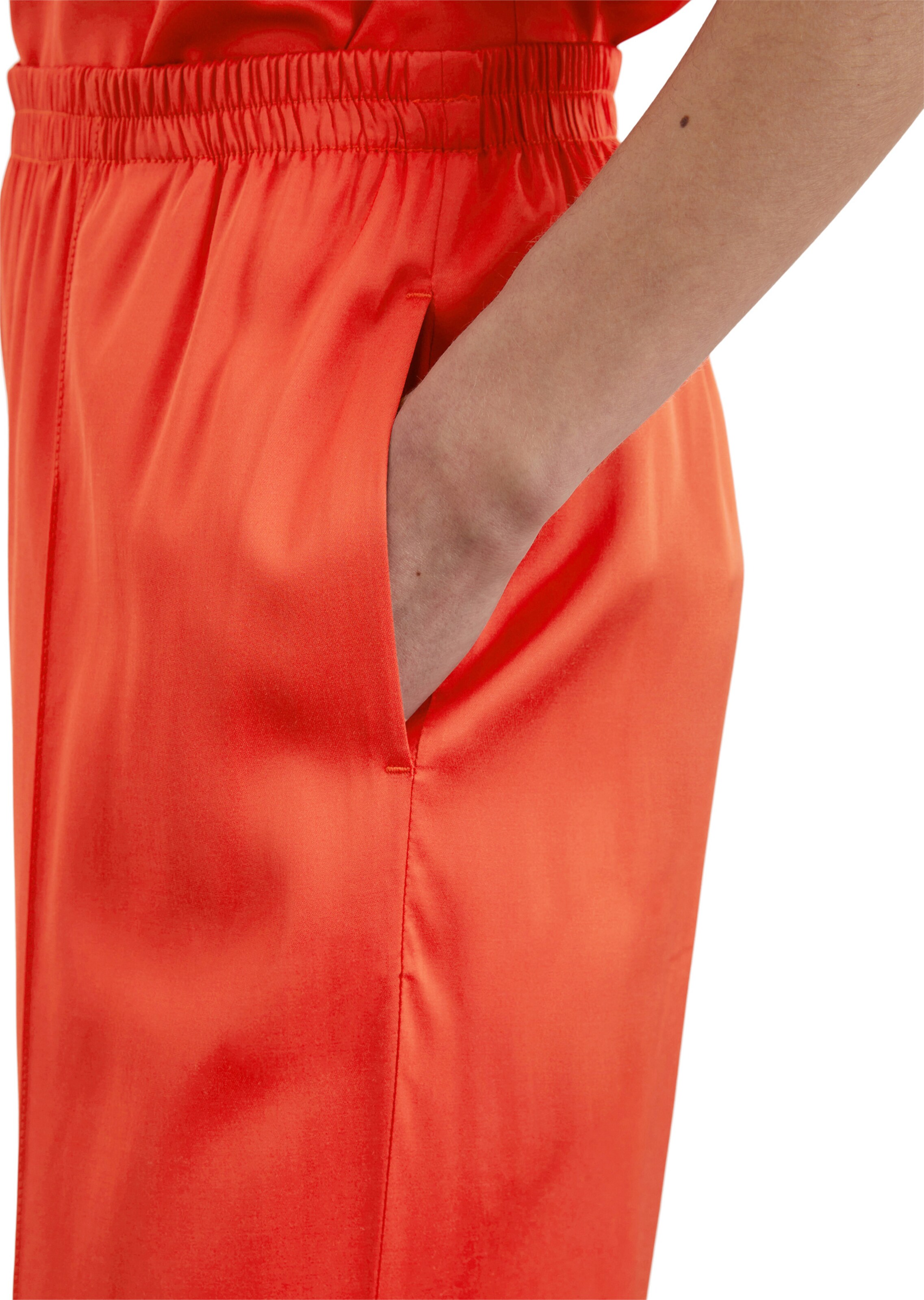 Marc O'Polo Loose fit Pants in Red