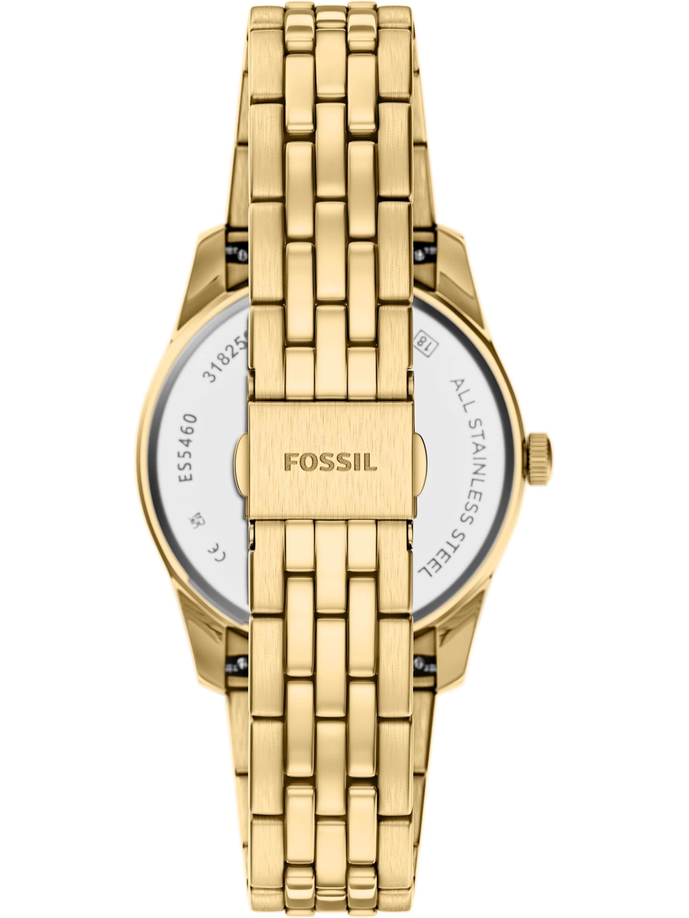 FOSSIL Analoguhr in Gold