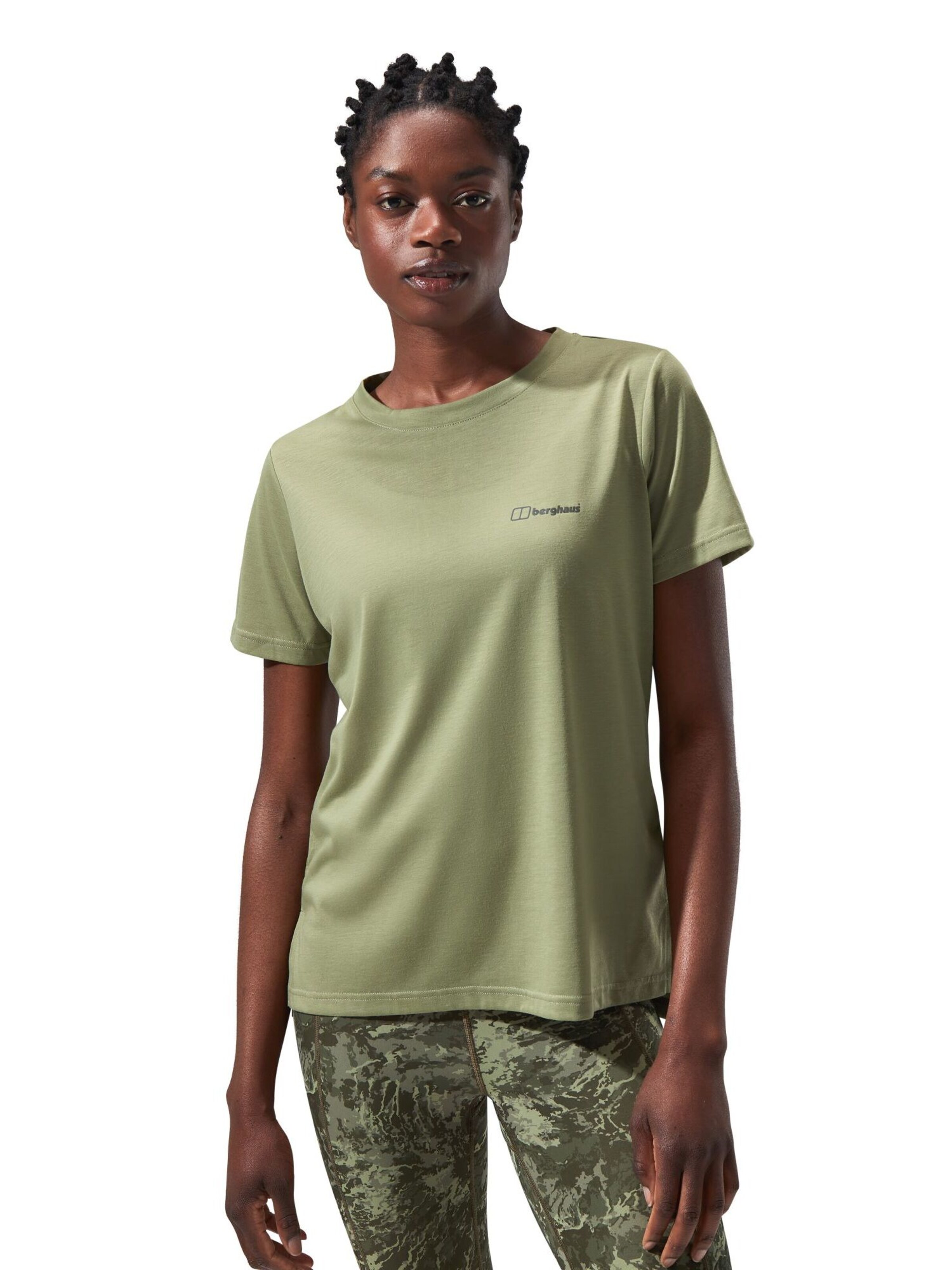 Berghaus Performance Shirt in Green: front