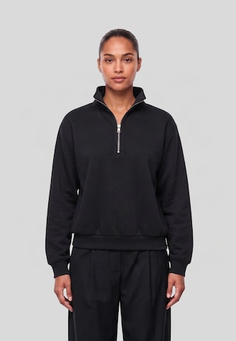 Urban Classics Sweatshirt in Zwart: voorkant