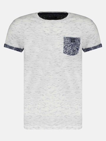 T-Shirt 'Shamar' Deeluxe en blanc : devant