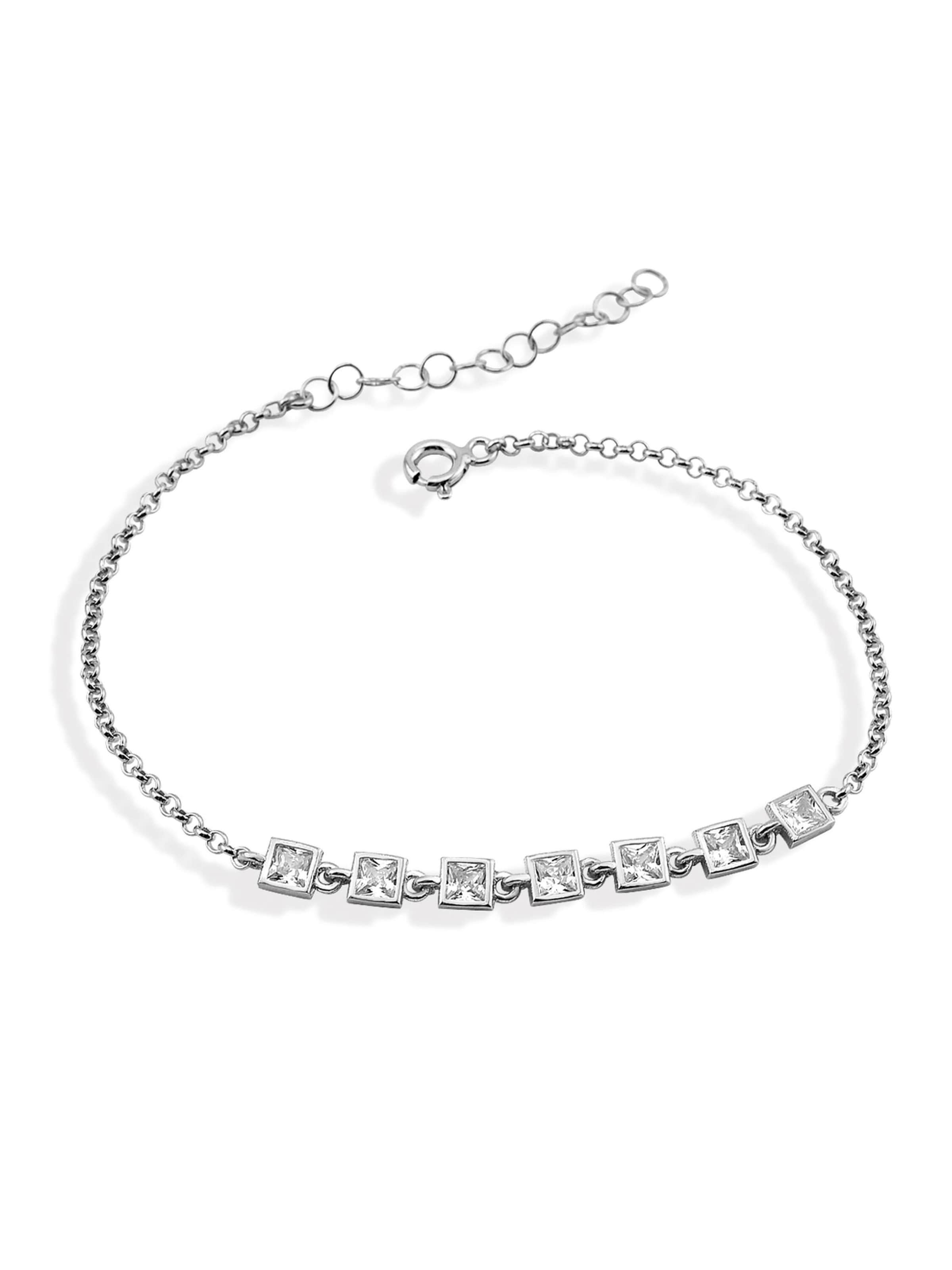 Dkeniz Bracelet in Silver: front