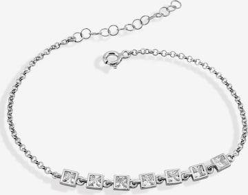 Bracelet Dkeniz en argent : devant