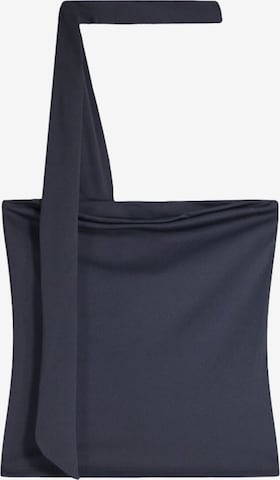 Haut Bershka en bleu : devant