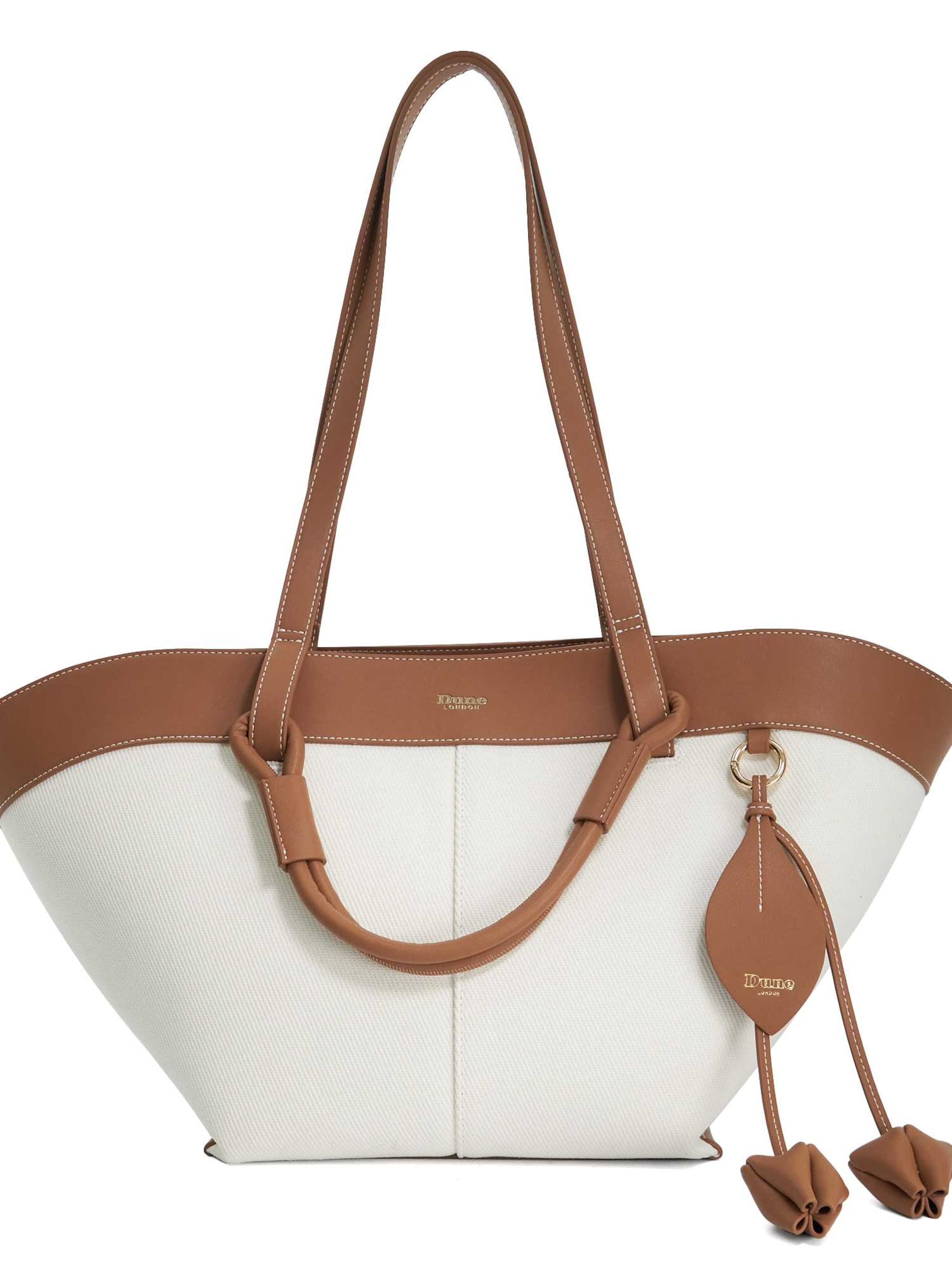 Sac bandoulière 'DAYLIGHT' Dune LONDON en blanc : devant