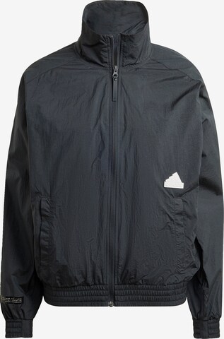 ADIDAS SPORTSWEAR Sportjacke in Grau: predná strana