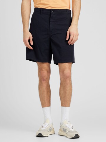 Regular Pantalon chino 'Aros' NORSE PROJECTS en bleu : devant