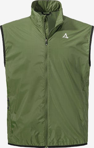 Gilet ' Bike Vest Style Cannobio MNS ' Schöffel en vert : devant