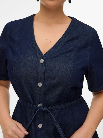 Vero Moda Curve Kjole 'VMCJanina' i blå