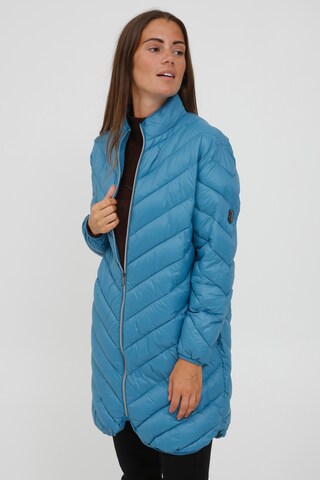 Fransa Winter Coat 'BAPADDING 5' in Blue: front