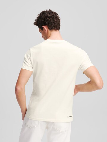 Karl Lagerfeld T-shirt in Beige
