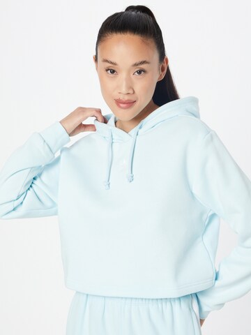 ADIDAS ORIGINALS Sweatshirt 'Adicolor Essentials Fleece' in Blue: front