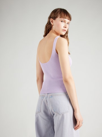 Tops en tricot 'Meg' WEEKDAY en violet