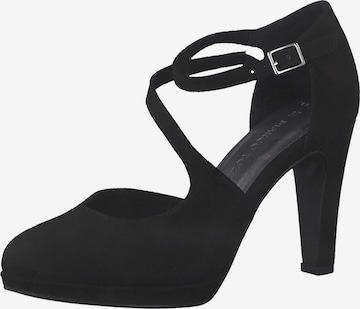 MARCO TOZZI - Zapatos con plataforma en negro: frente