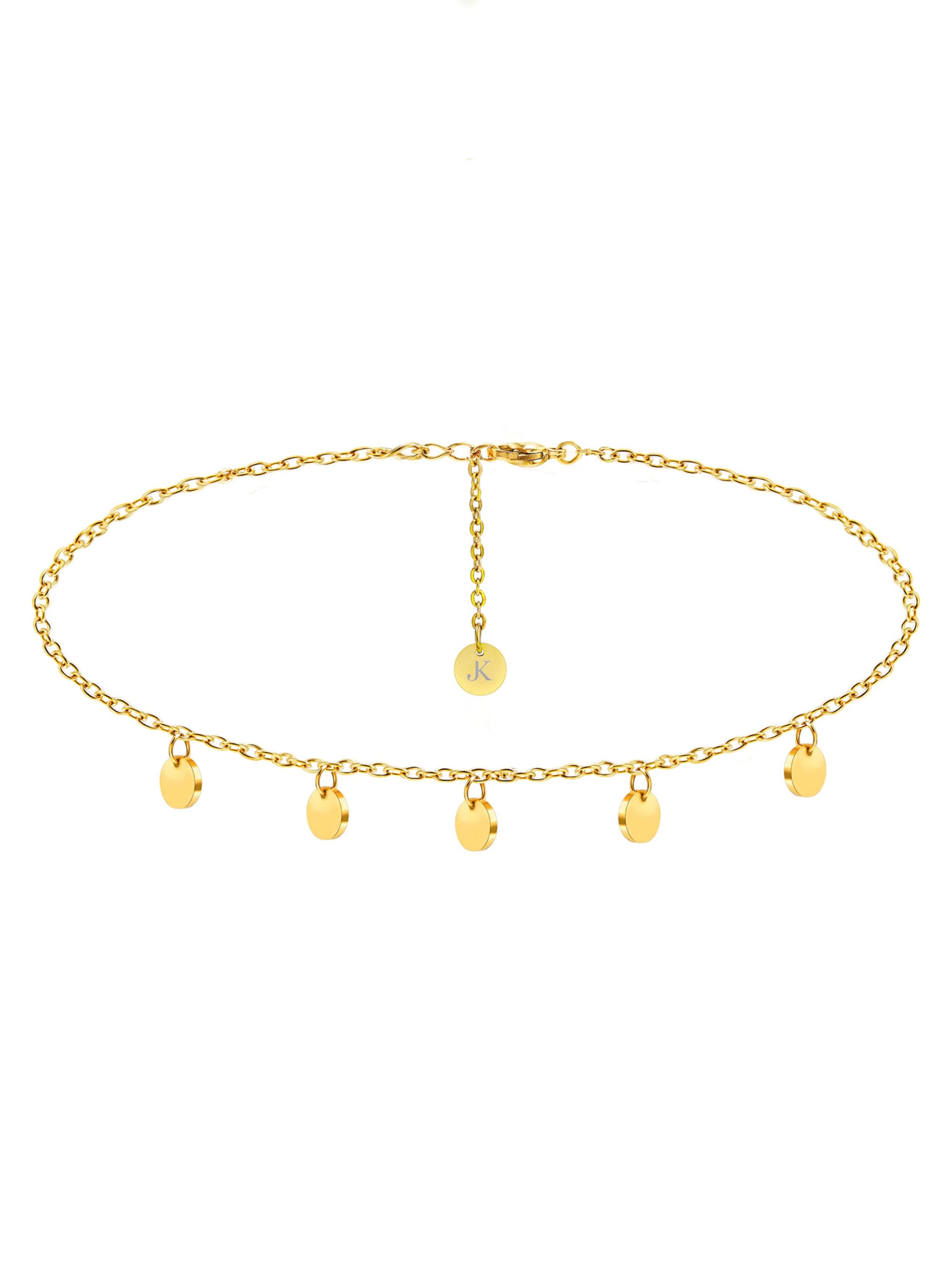 Kim Johanson Necklace 'Coins' in Gold: front