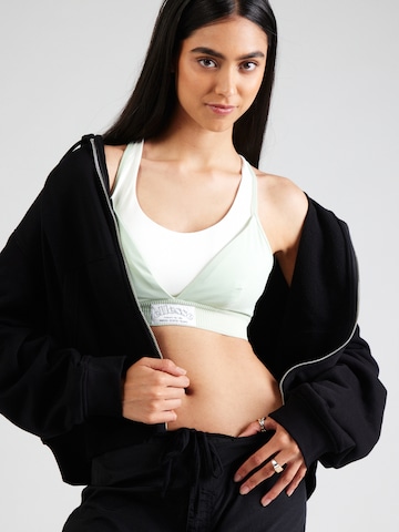 ELLESSE Triangel BH 'Briancon' in Groen: voorkant