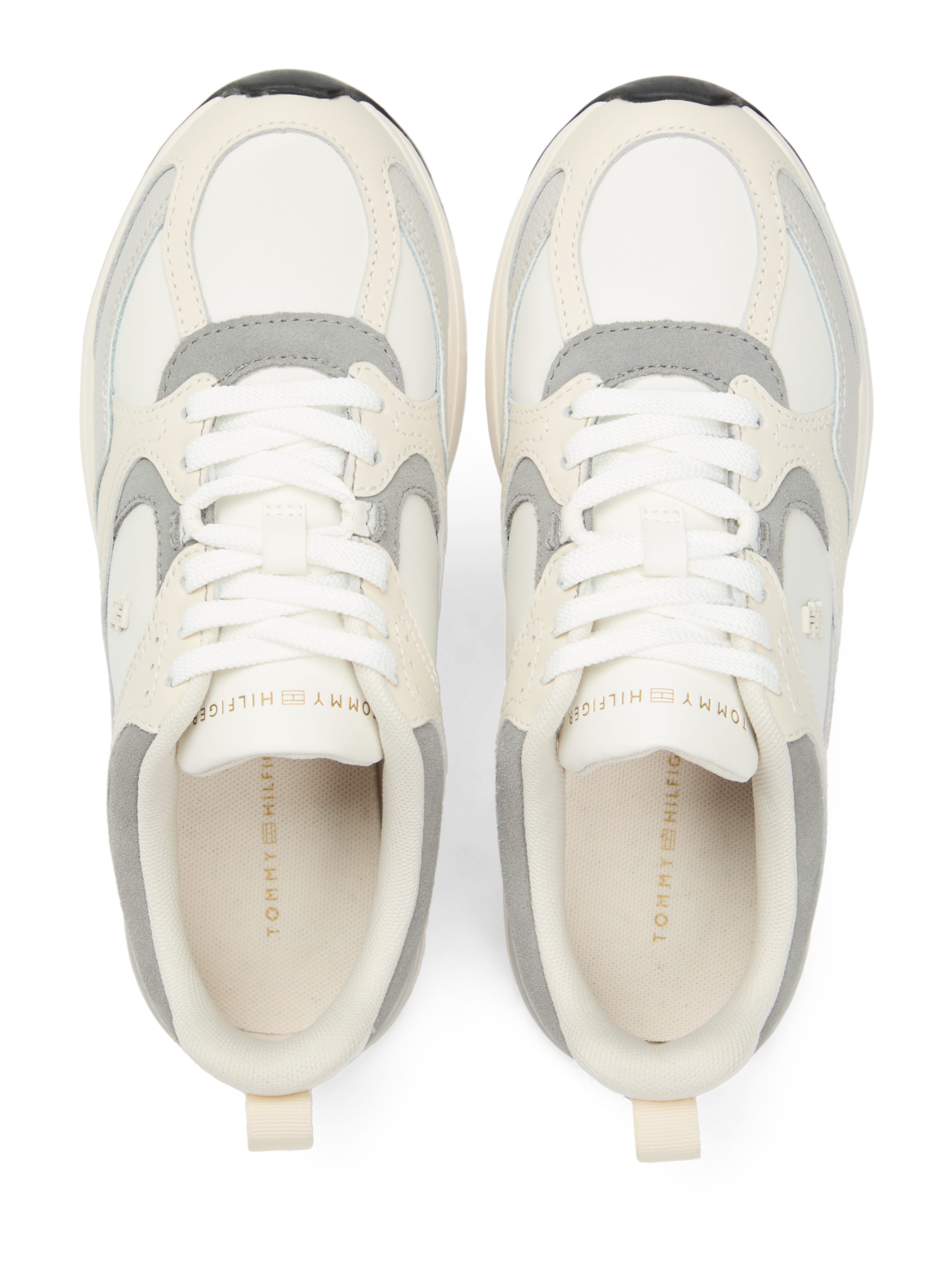 TOMMY HILFIGER Sneaker low i beige: tilbage
