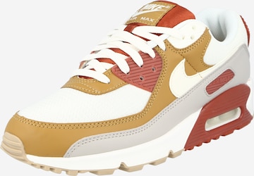 Nike Sportswear Platform trainers 'Air Max 90' in Brown: front