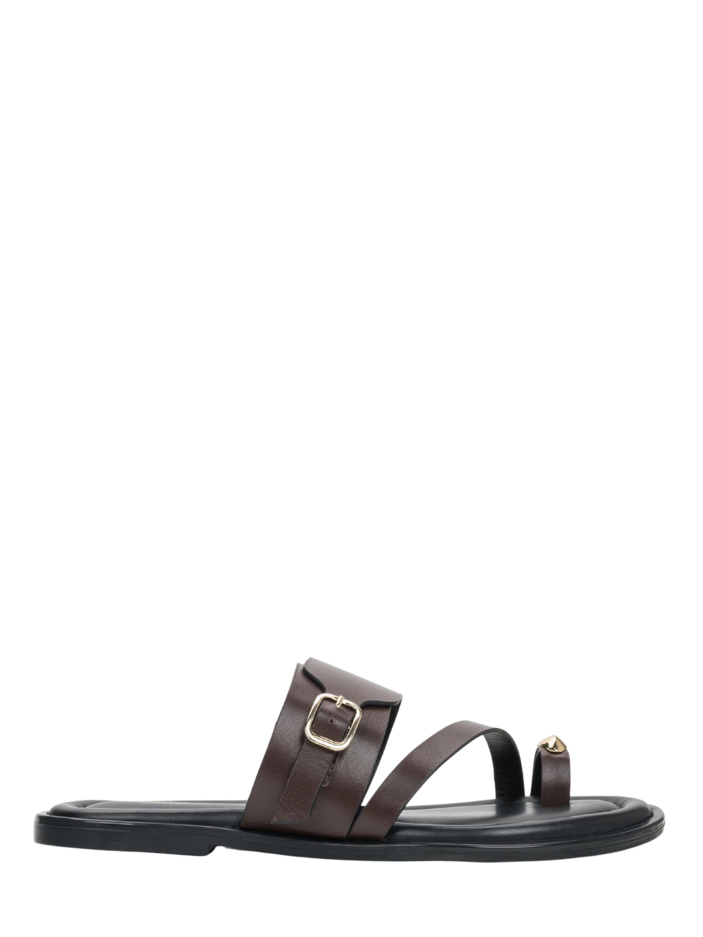 Estro Mules '088-309' in Brown: front