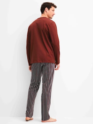Pyjama long 'Cotton Special' CALIDA en rouge