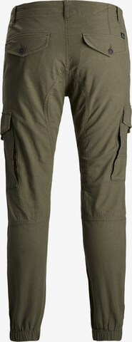 JACK & JONES Tapered Cargo trousers 'Paul' in Green