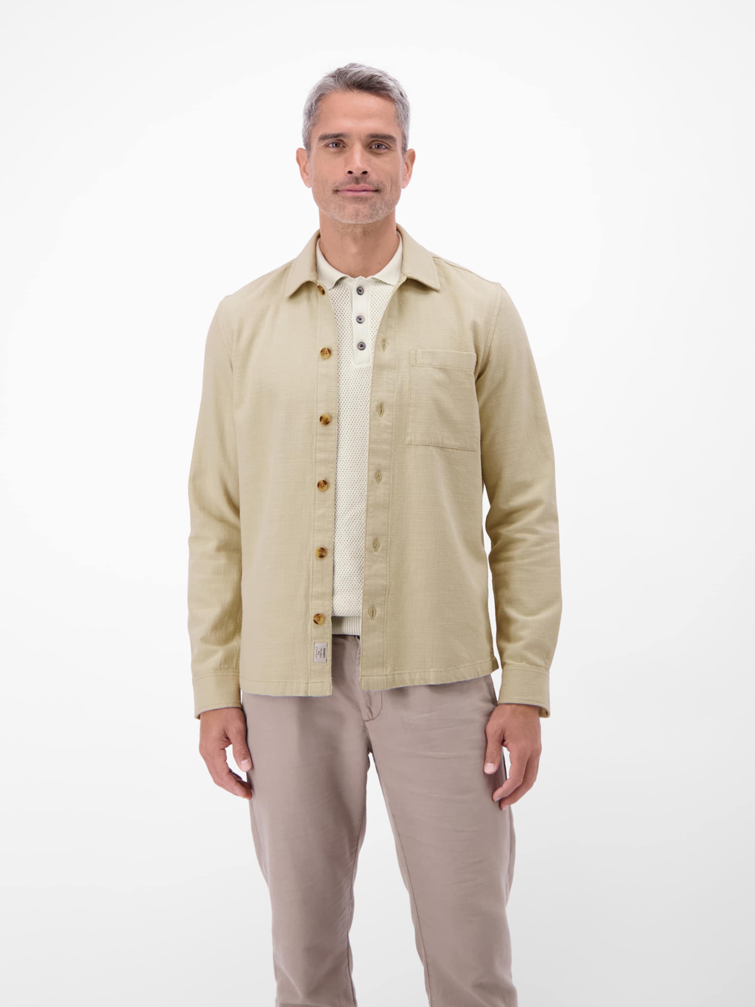 Coupe regular Chemise LERROS en beige