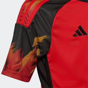 ADIDAS PERFORMANCE Funkcionalna majica 'Belgium 22 Home' | rdeča barva