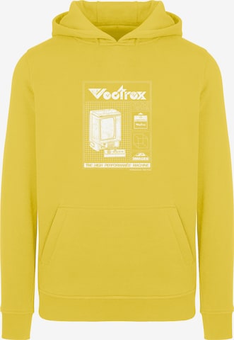 Sweat-shirt 'SEVENSQUARED' F4NT4STIC en jaune : devant