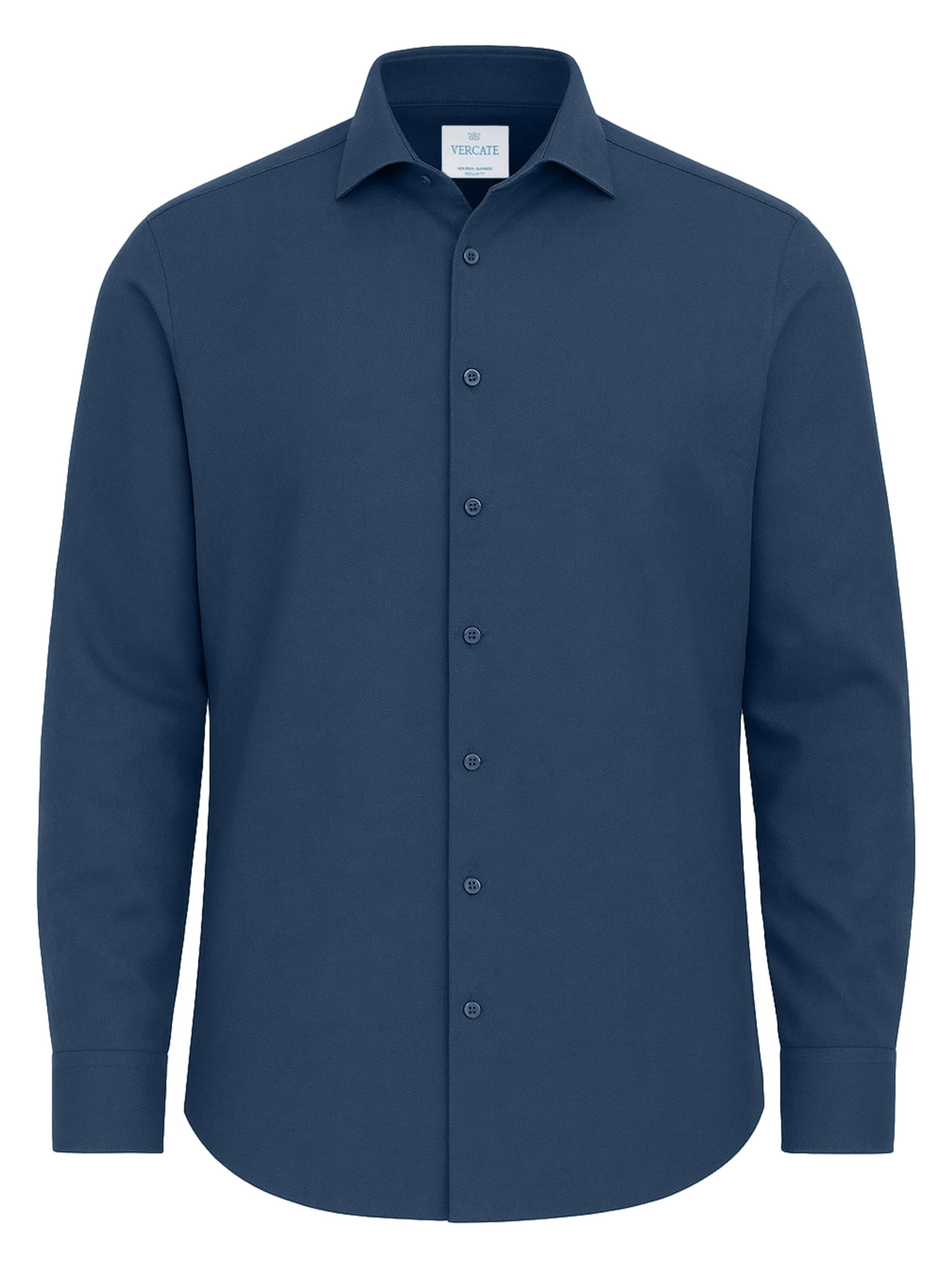 Vercate Businesshemd 'No. 29'‌‌‌‌‌‌‌‌ in Blau: Vorderseite