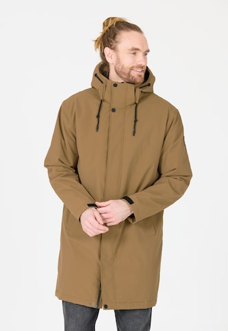Whistler Parka 'Volcan' in Braun: Vorderseite