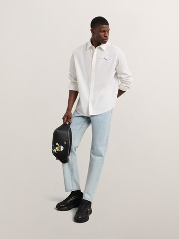 Fit confort Chemise 'Disney x Karl Lagerfeld' Karl Lagerfeld en blanc